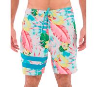 Hurley Men's Phantom Block Party 18' Swim Trunks, seahaze, 32