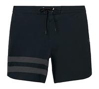 Hurley Mens Phntm Blck Prty Rngd 18 Board Shorts, Black (H010), 32 EU
