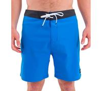 Hurley Mens Phntm -Eco OAO Solid 18' Board Shorts, Kingdom Blue HTR, 28 EU