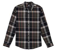 Hurley Men's Portland Organic Flannel Ls Shirt, Cargo, M