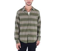 Hurley Men's Portland Organic Flannel Ls Shirt, Malverde, S