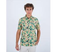 Hurley Men's Rincon S/S Shirt, Cilantro, S