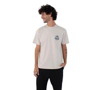 Hurley Mens Short Sleeve Global Fire T-Shirt, Bones, S EU