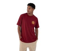 Hurley Mens Short Sleeve Hawaiian Island T-Shirt, Red, M EU