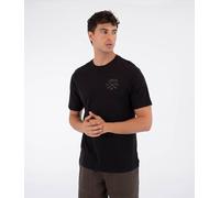 Hurley Mens Short Sleeve Printing Press Evy T-Shirt, Black, S EU
