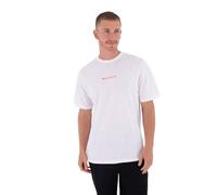 Hurley Mens Short Sleeve Printing Press Zombies T-Shirt, White, M EU