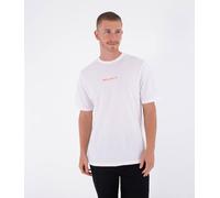 Hurley Mens Short Sleeve Printing Press Zombies T-Shirt, White, S EU