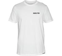 Hurley Men's Short Sleeve T-Shirt - Everyday Four Corners, White 2, S
