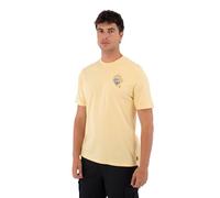 Hurley Men's Short Sleeve T-Shirt - Printing Press Disques T-Shirt Man