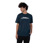 Hurley Mens Short Sleeve The Globe T-Shirt, Blue, XS EU