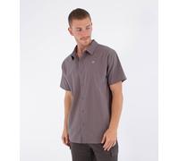 Hurley Mens Short-Sleeved Low Tide T-Shirt, Grey, S EU