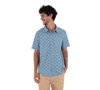 Hurley Mens Short-Sleeved Printing Press Arbore T-Shirt, Blue, L EU