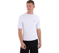 Hurley Slim Fit Icon Circle Short Sleeve Rash Guard White L Men