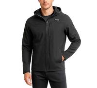 Hurley Mens Soft Shell Micro Fleece Jacket - Water Resistant Performance Stretch Woven Lightweight Jacket for Men (Size S-XL), Black, L