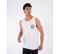 Hurley Mens Tank Top Printing Press Cordob T-Shirt, White, M EU