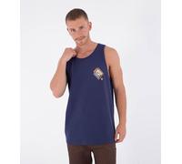 Hurley Mens Tank Top Printing Press Disques T-Shirt, Blue, S EU