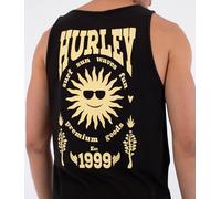 Hurley Mens Tank Top Printing Press FOMO T-Shirt, Black, S EU