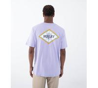 Hurley Mens Tropics T-Shirt, Lavender Mist, XL EU