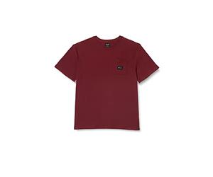 Hurley Men's Waffle Tee T-Shirt, Russet, S