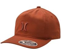 Hurley Mens Wicking Snap-Back Curved Bill Baseball Cap, Sepia Stone, One size