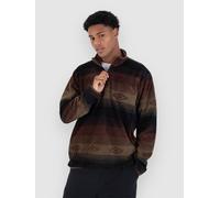 Hurley Mesa Windchill Half Zip Fleece Brown XS Men