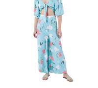 Hurley meta Sportswear LLC Women's Poppy Wide Leg Pant, Aqua, L