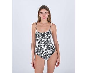 Hurley One-Piece Swimsuit Womens - Daisy Fields Singlet Black