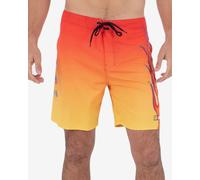 Hurley Phantom-Eco Nascar Flames Swim Shorts Red Yellow Orange - 36