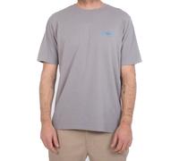Hurley Short Sleeve T-Shirt Everyday Wash One & Only Slashed in Particle Grey