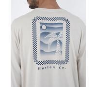 Hurley T-Shirt Long Sleeve Men - Everyday Checker Palm