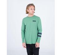 Hurley T-Shirt Long Sleeve Men - Oceancare Block Party Green