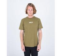 Hurley T-Shirt Short Sleeve Men - Fastlane Martini Olive