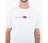 Hurley T-Shirt Short Sleeve Men - Kai Lenny Logo White
