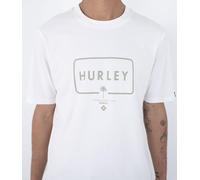 Hurley T-Shirt Short Sleeve Men - Laguna White/Blue