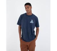 Hurley Sider Bp Short Sleeve T-shirt Blue S Men