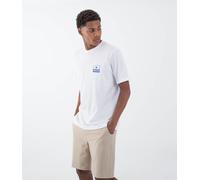 Hurley Tshirt Short Sleeve Crew Neck Divide White