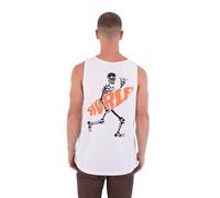 Hurley Tank Printing Press FLAMENGUE White