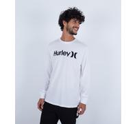 Hurley tshirt long sleeve mens cotton crew neck Everyday white