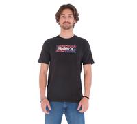 Hurley tshirt short sleeve mens crew neck cotton Venice Punk black HALF PRICE