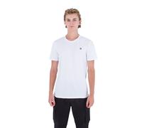 Hurley tshirt short sleeve mens crew neck H20 Dri Icon white
