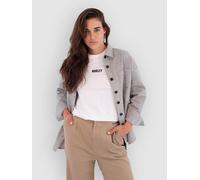 Hurley Union Solid Long Sleeve Shirt Grey S Woman