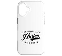 Hurley WI Citation City for Men Women. Case for iPhone 16