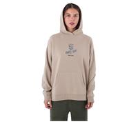 Hurley Women's Fresh As A Daisy Pullover Hooded Sweatshirt, Trench Coat, S