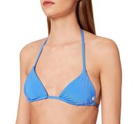 Hurley Women's Itsy Biitsy Tri Bikini Top Swim Top Swim Top, Blue, XS