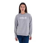 Hurley Women's OAO Core Crew T-Shirt, Dk Grey HTR, S