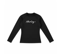 Hurley - Women's Rash L/S Tee - Lycra size S, black