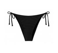 Hurley - Women's Ribbon Regular Fit Solid Color Reversible - Bikini bottom size M, black