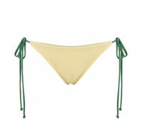 Hurley Ribbon Solid Reversible Regular Fit Bikini Bottom Yellow M Woman