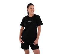 Hurley Womens Short Sleeve Script T-Shirt, Black, XS EU