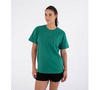 Hurley Womens Short Sleeve Script T-Shirt, Green, XS EU